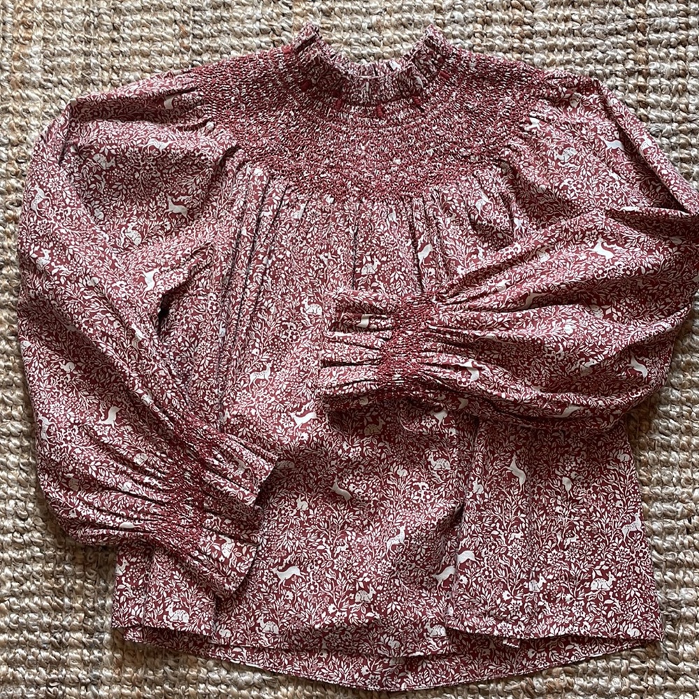 DOEN printed long sleeve - small